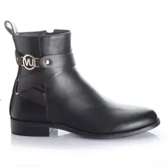VIA UNO - Botin Mujer Negro 12531406