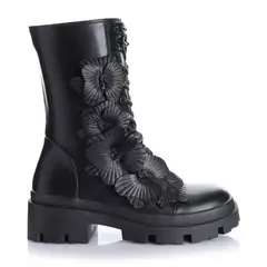 VIA UNO - Botin Mujer Negro 12531422