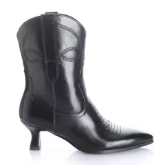 VIA UNO - Botin Mujer Negro 12522403