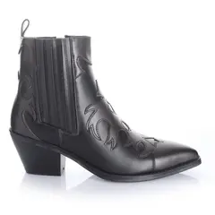 VIA UNO - Botin Mujer Negro 12512403