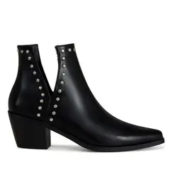 VIA UNO - Botin Mujer Negro 12512405