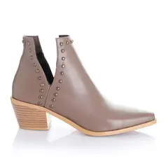 VIA UNO - Botin Mujer Beige 12512405