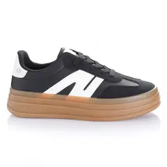VIA UNO - Zapatilla Mujer Negro/Blanco 12541718