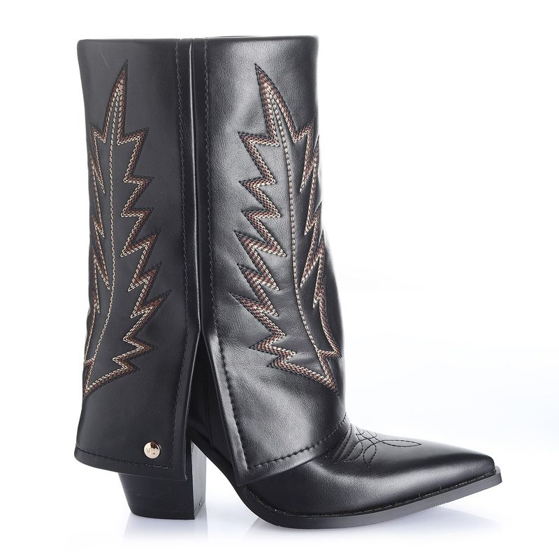 VIA UNO - Bota Mujer Negro Via Uno 12513305