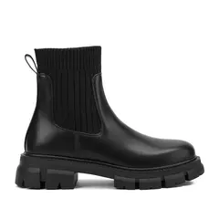 VIA UNO - Botin Mujer Negro 12531436