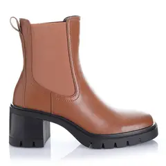 VIA UNO - Botin Mujer Camel 12532402