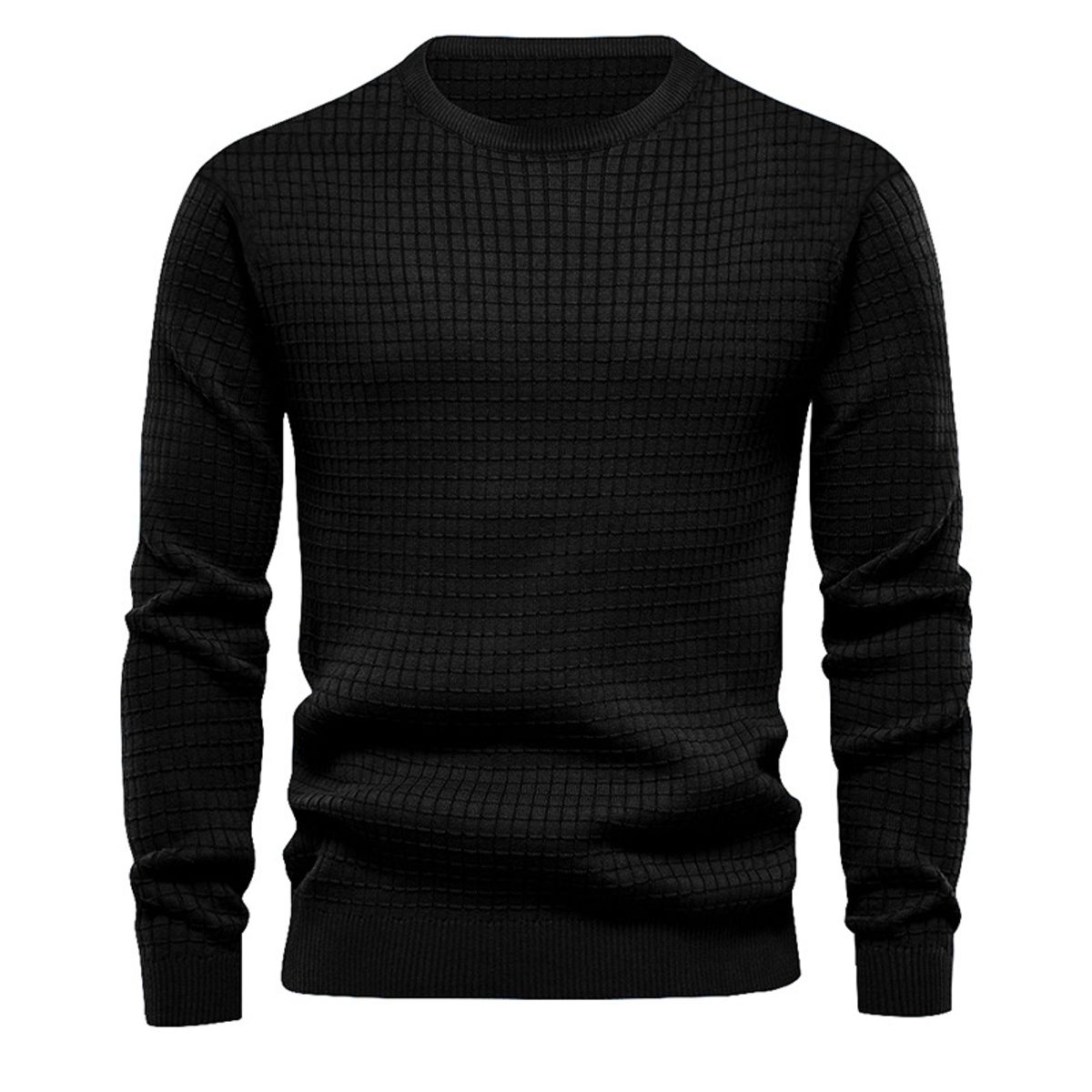 TIOZONEY - Polera Casual Manga Larga Hombre