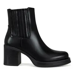 VIA UNO - Botin Mujer Negro 12533402