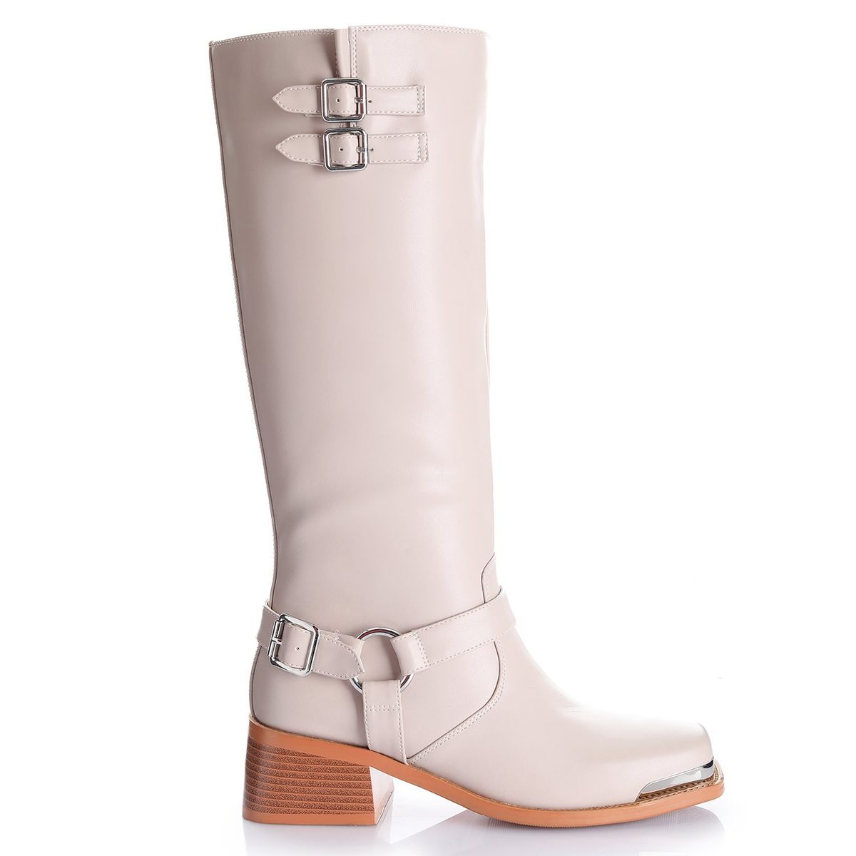 VIA UNO - Bota Mujer Via Uno Crema 12532305