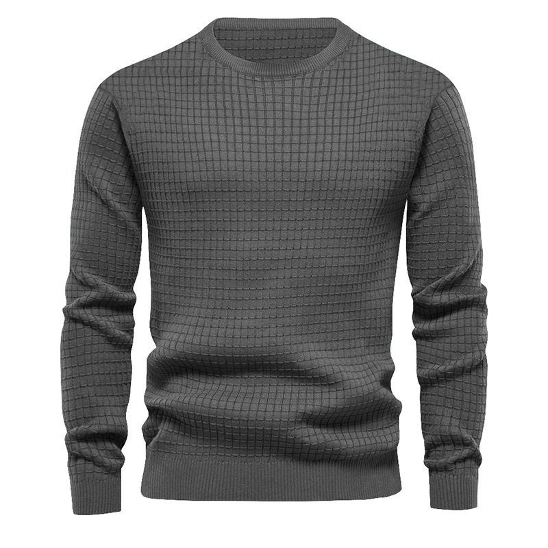 TIOZONEY - Polera Casual Manga Larga Hombre