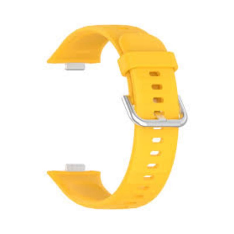 GENERICO - Correa AMARILLA Silicona Compatible Smartwatch Huawei FIT3