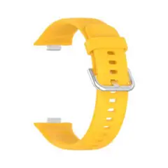 GENERICO - Correa AMARILLA Silicona Compatible Smartwatch Huawei FIT3