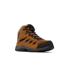 COLUMBIA - Botín Hombre Crestwood Mid Waterproof Café