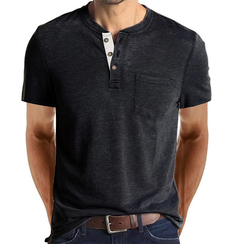TIOZONEY - Polera Hombre Manga Corta