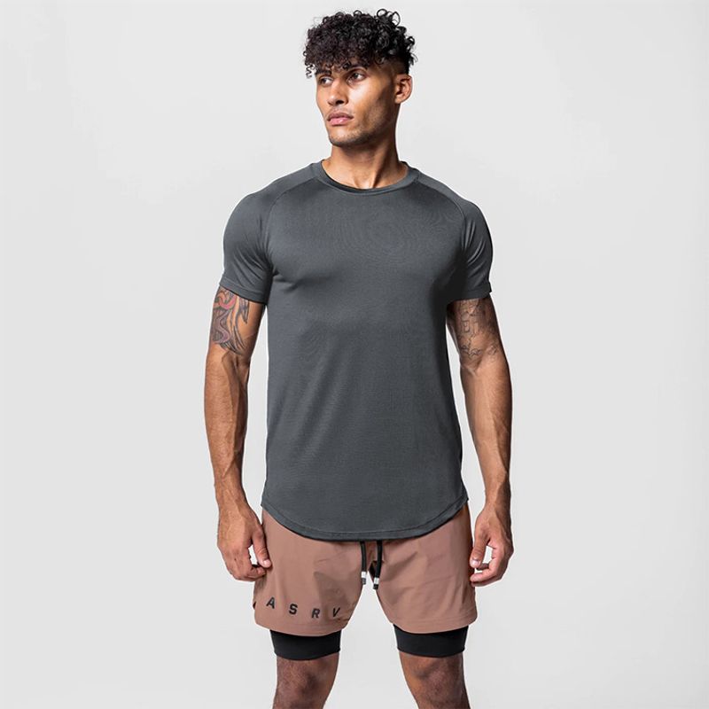 TIOZONEY - Polera Cuello Redondo Algodón Premium Hombre