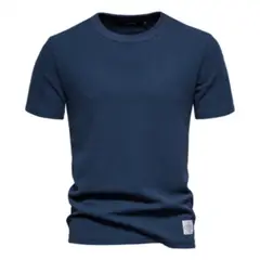 TIOZONEY - Polera Manga Corta Algodón Hombre