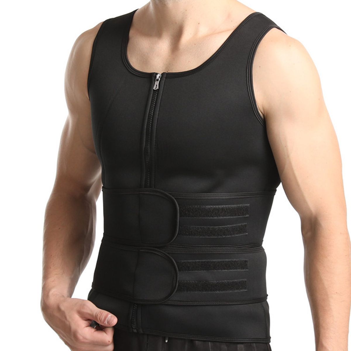 TIOZONEY - Polera compresora y moldeadora sin mangas