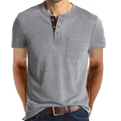 TIOZONEY - Polera Hombre Manga Corta