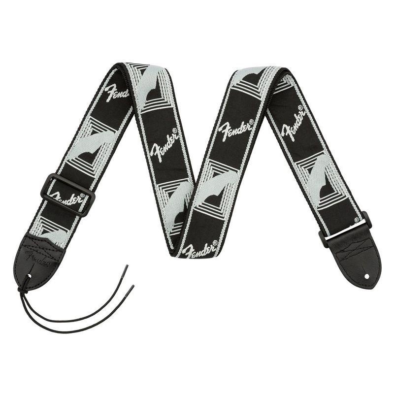 FENDER - Correa de Guitarra Fender Monogrammed Black-Gray-Gray