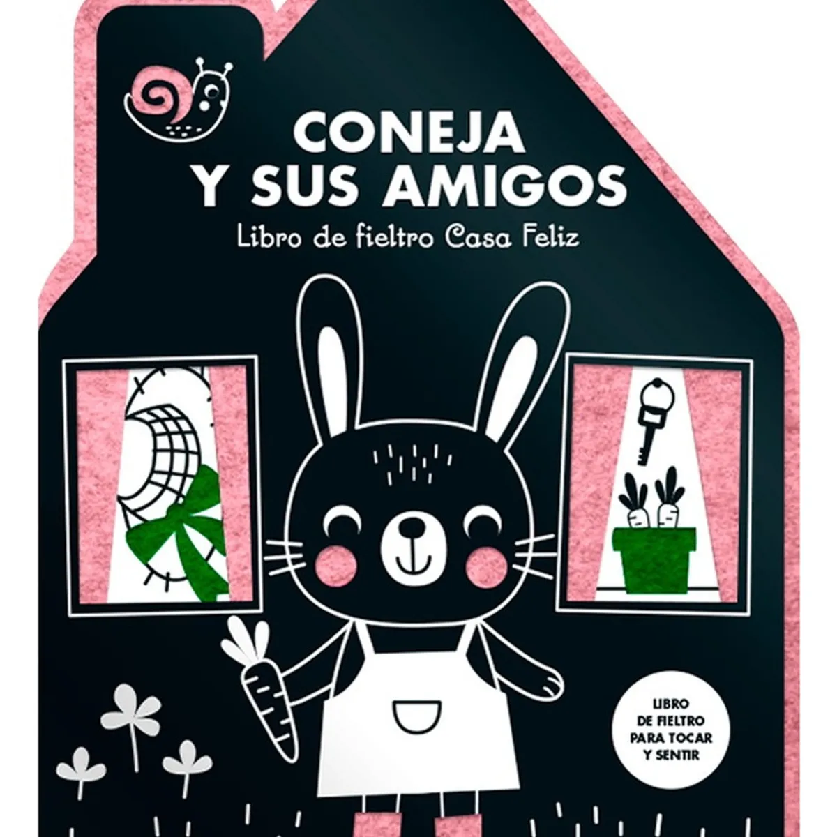 CONTRAPUNTO - Coneja Y Sus Amigos. Libro De Fieltro Casa Feliz
