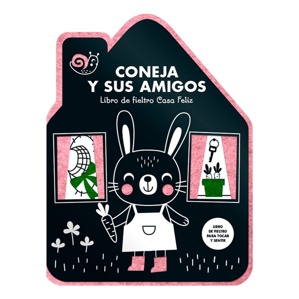 CONTRAPUNTO - Coneja Y Sus Amigos. Libro De Fieltro Casa Feliz