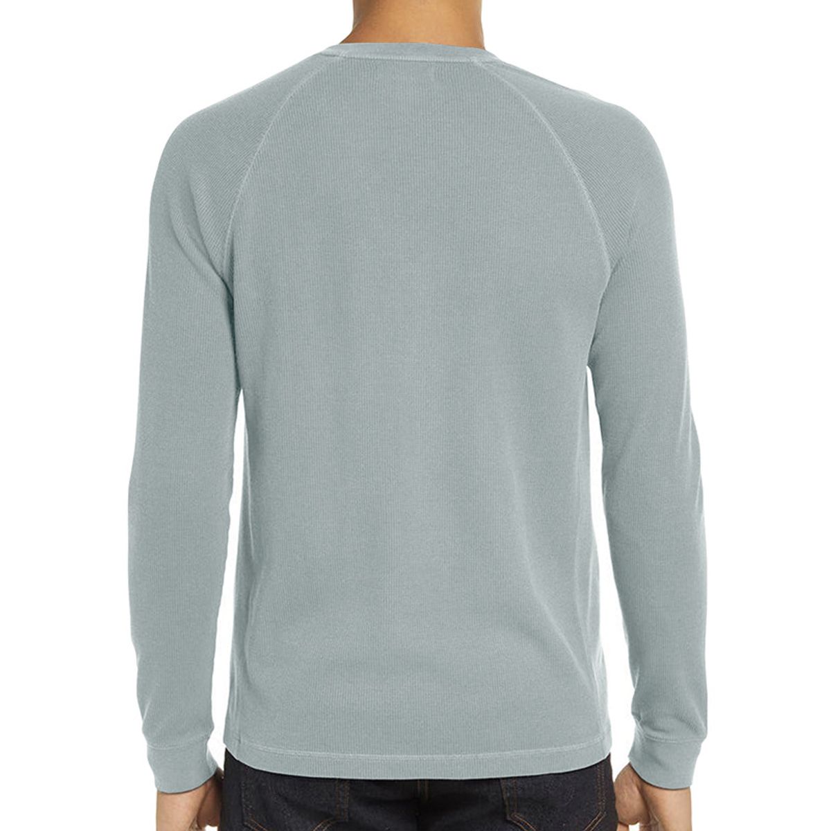 TIOZONEY - Polera Manga Larga Algodón Hombre