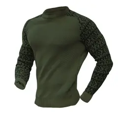 TIOZONEY - Polera Casual Manga Larga Hombre