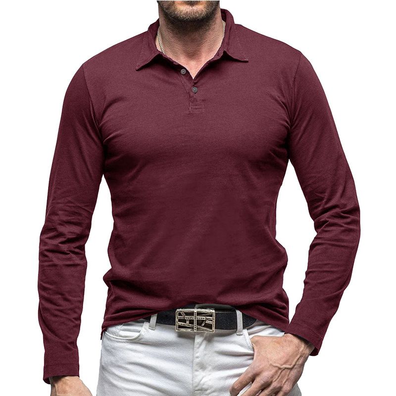 TIOZONEY - Algodón de manga larga para hombre