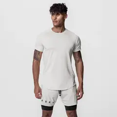 TIOZONEY - Polera Cuello Redondo Algodón Premium Hombre