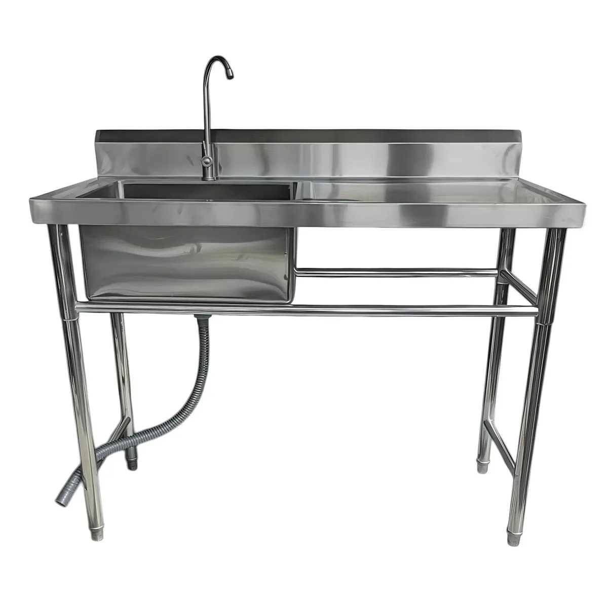 PROCHEF - Lavafondos Acero Inox. 120x60x90 cm. Secador derecho