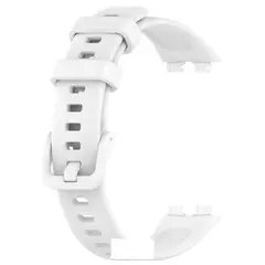 GENERICO - Correa BLANCA Silicona Smartband Smartwatch Huawei FIT8-9-10