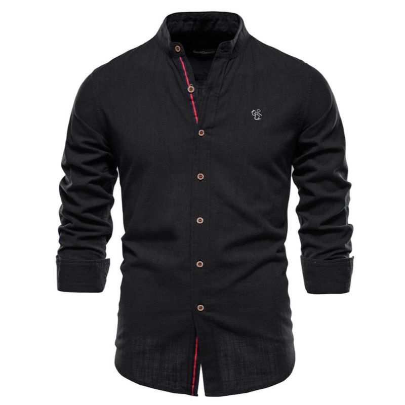 TIOZONEY - Camisa De Vestir Hombre