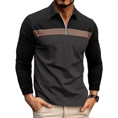 TIOZONEY - Polera Polo para Hombre