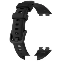 GENERICO - Correa NEGRA Silicona Smartband Smartwatch Huawei FIT8-9-10