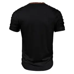 TIOZONEY - Polera Manga Corta Algodón Hombre