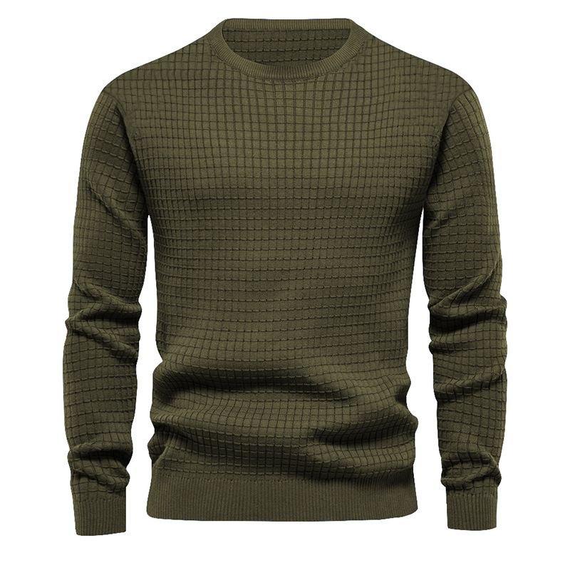 TIOZONEY - Polera Casual Manga Larga Hombre