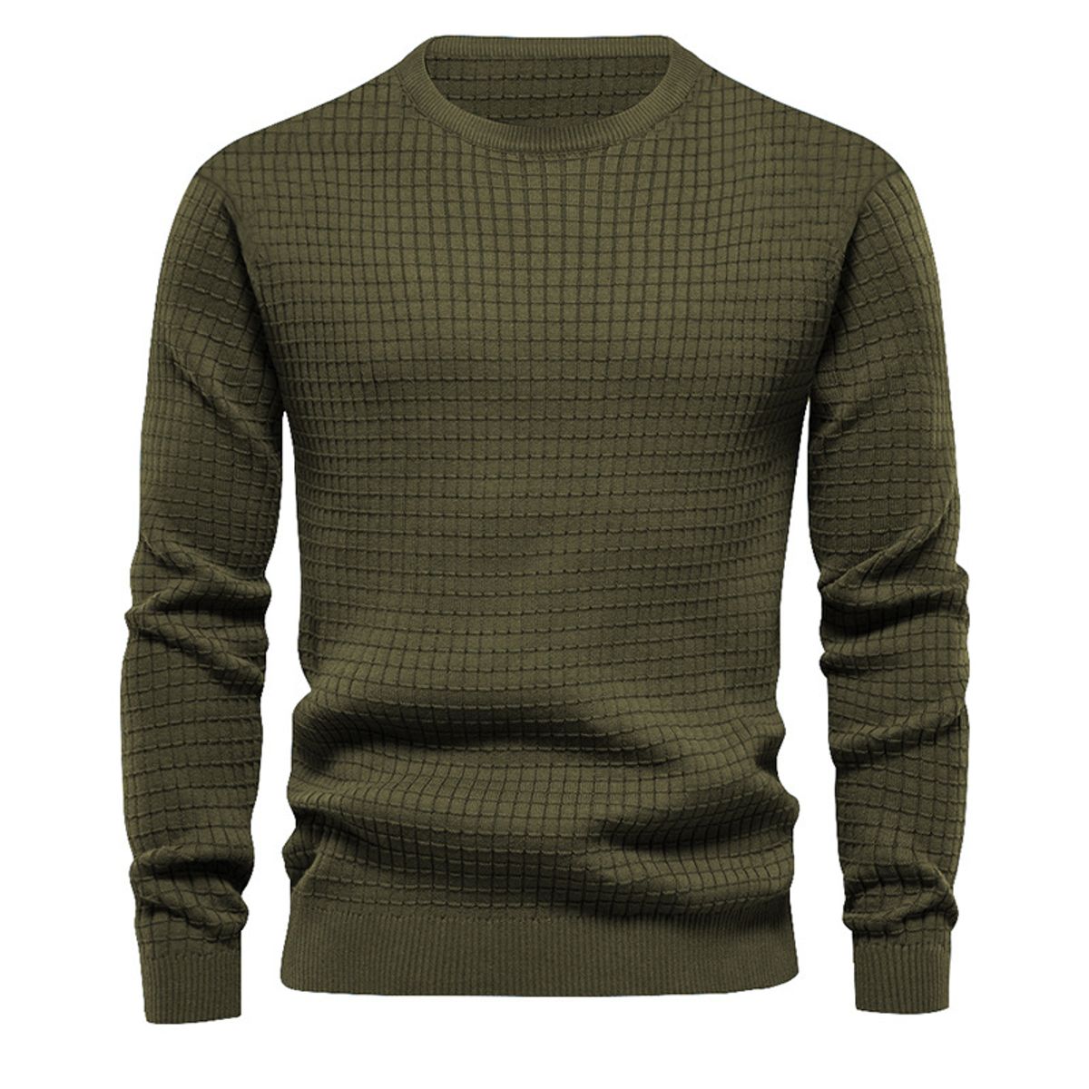 TIOZONEY - Polera Casual Manga Larga Hombre
