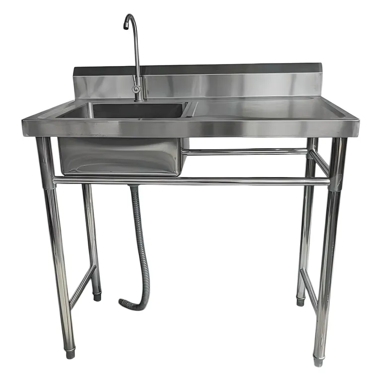PROCHEF Lavafondos Acero Inox. 100x60x90 cm. Secador derecho