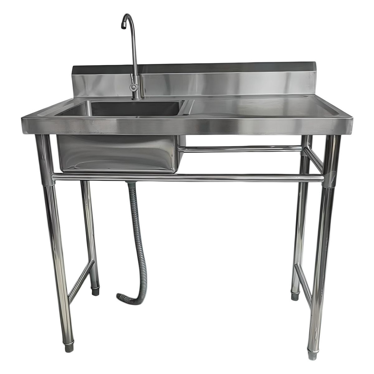 PROCHEF - Lavafondos Acero Inox. 100x60x90 cm. Secador derecho