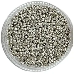 GENERICO - Rocallas Miyuki Galvanizado 15/0 20gr - Plateado