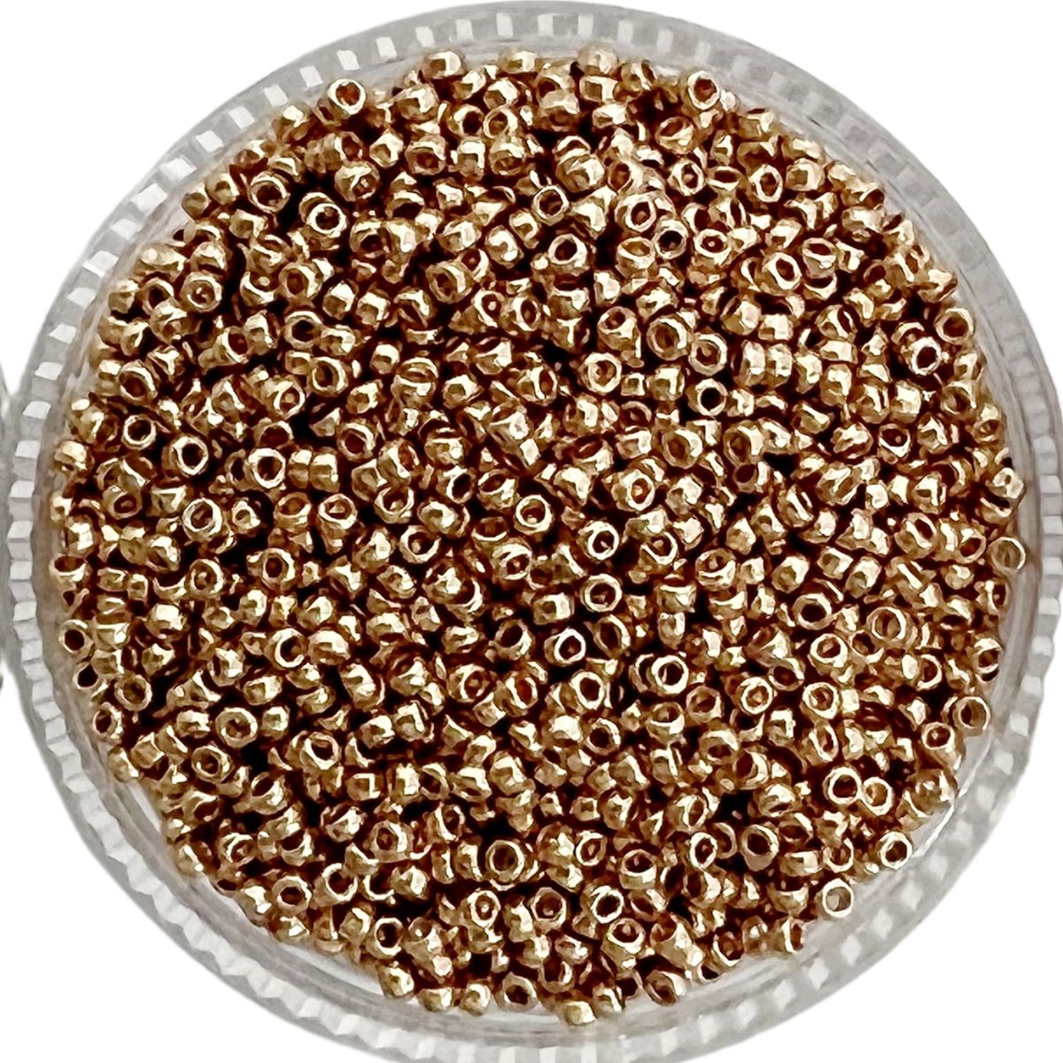 GENERICO - Rocallas Miyuki Galvanizado 15/0 20gr - Dorado