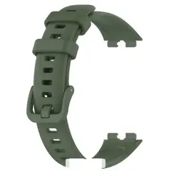 GENERICO - Correa VERDE MILITAR Silicona Smartband Smartwatch Huawei FIT8-9-10