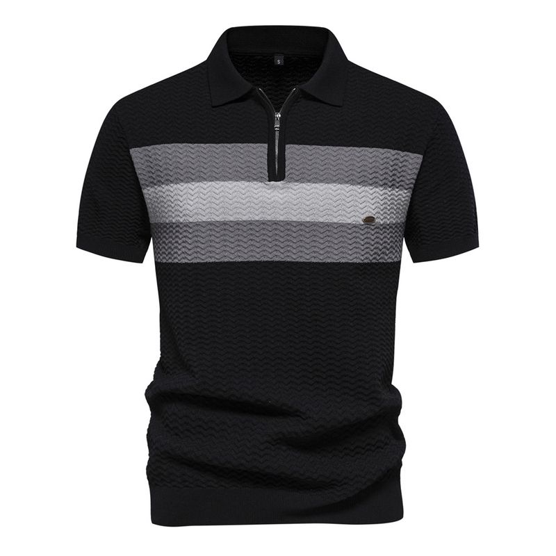 TIOZONEY - Polo de manga corta para hombre