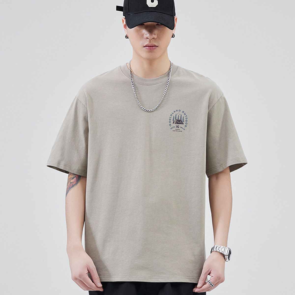 TIOZONEY - Polera Algodón Premium Hombre