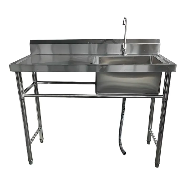 PROCHEF Lavafondos Acero Inox. 120x60x90 cm. Secador izquierdo