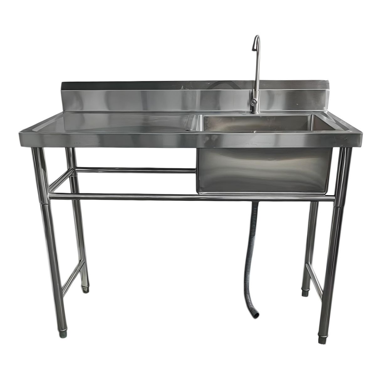 PROCHEF - Lavafondos Acero Inox. 120x60x90 cm. Secador izquierdo