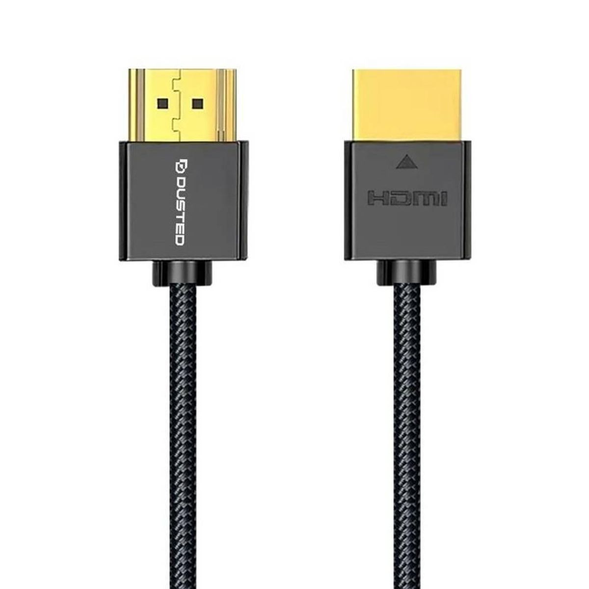 DUSTED - Cable Ultra Slim 4K HDMI 20 18M Rugged Dusted negro