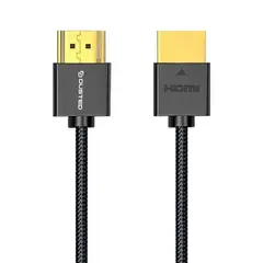 DUSTED - Cable Ultra Slim 4K HDMI 20 18M Rugged negro