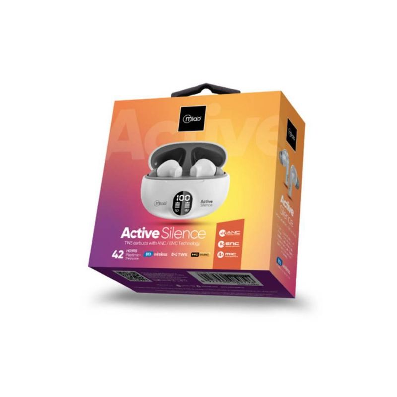 MLAB - Audífonos Mlab 9364 Active Silence TWS Earbuds