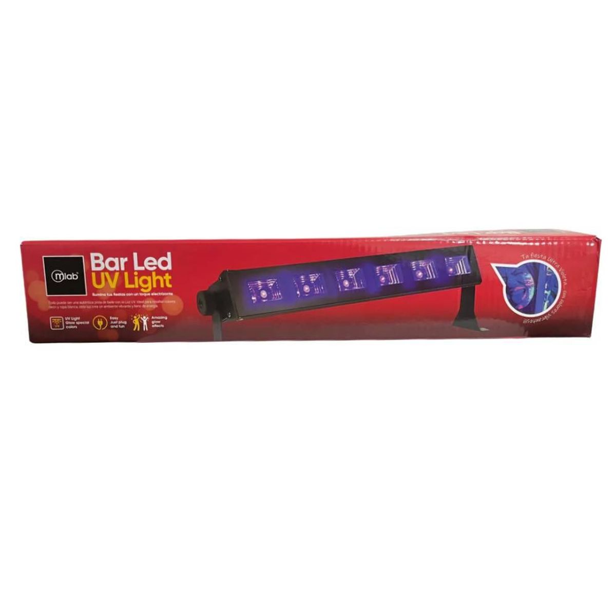 MLAB - Barra de Luz led Mlab 9422 UV 6 Focos